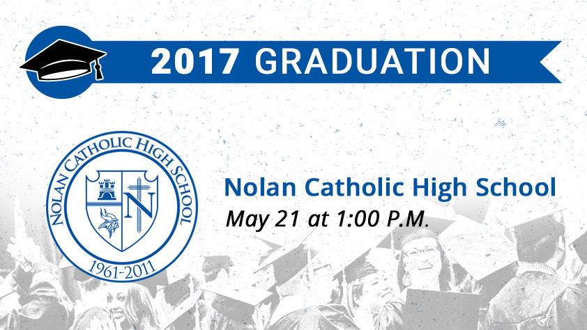Nolan Catholic High School Graduation
