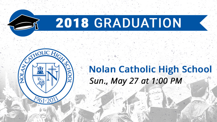 Nolan Catholic High School Graduation